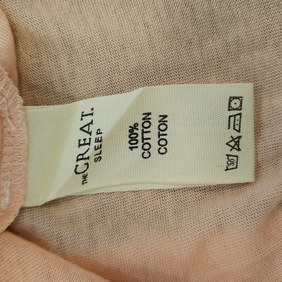 💕THE GREAT💕 The Nightshirt Dress ~ Rose Dust Size 1 Small NWT - Picture 10 of 11